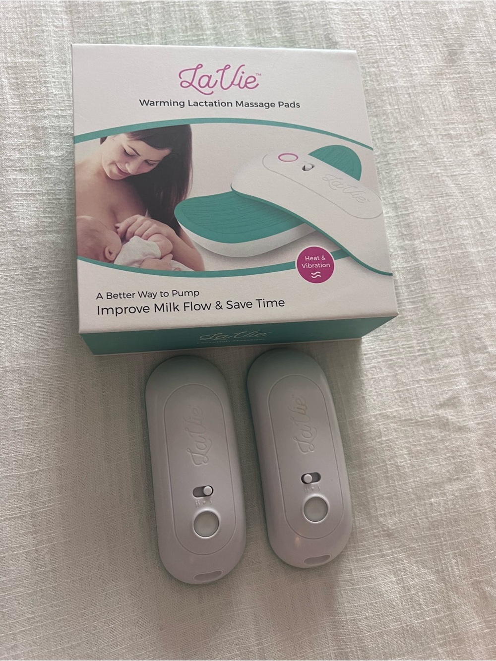 LaVie Warming Lactation Massage Pads